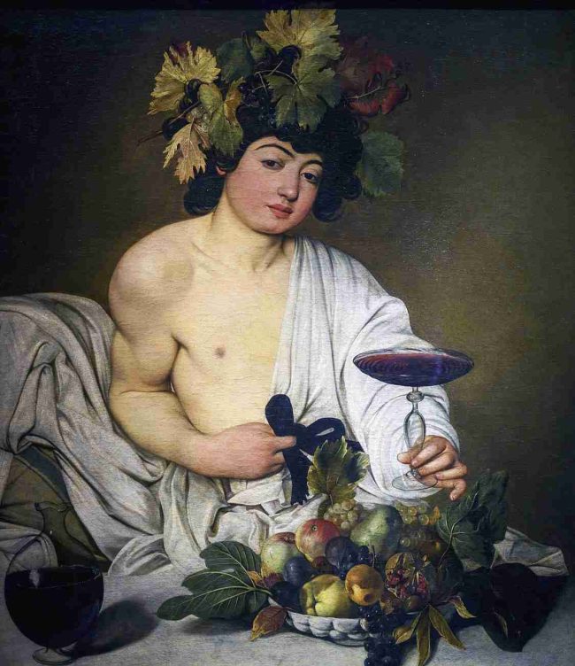 Caravaggio Bacco Uffizi