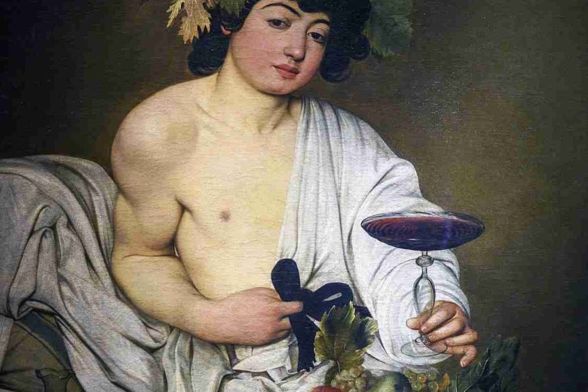 Caravaggio Bacco Uffizi
